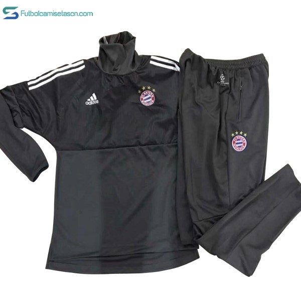 Chandal Bayern Munich Niños 2017/18 Negro